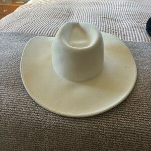 Anthropologie wide brim hat